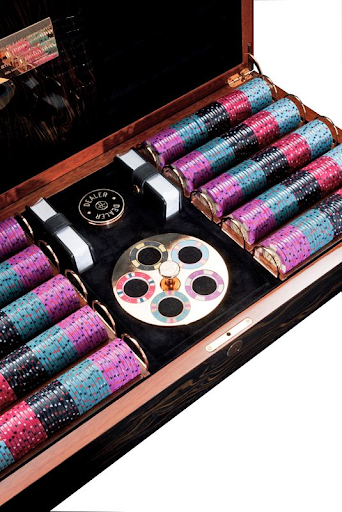 Lancelot Lancaster White – Buckingham Poker Box