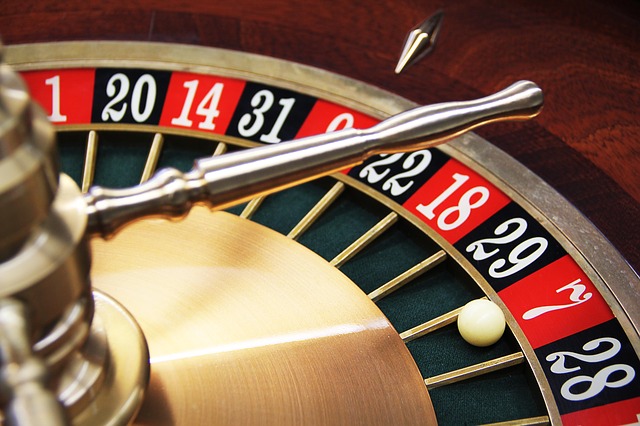 close up view of roulette table