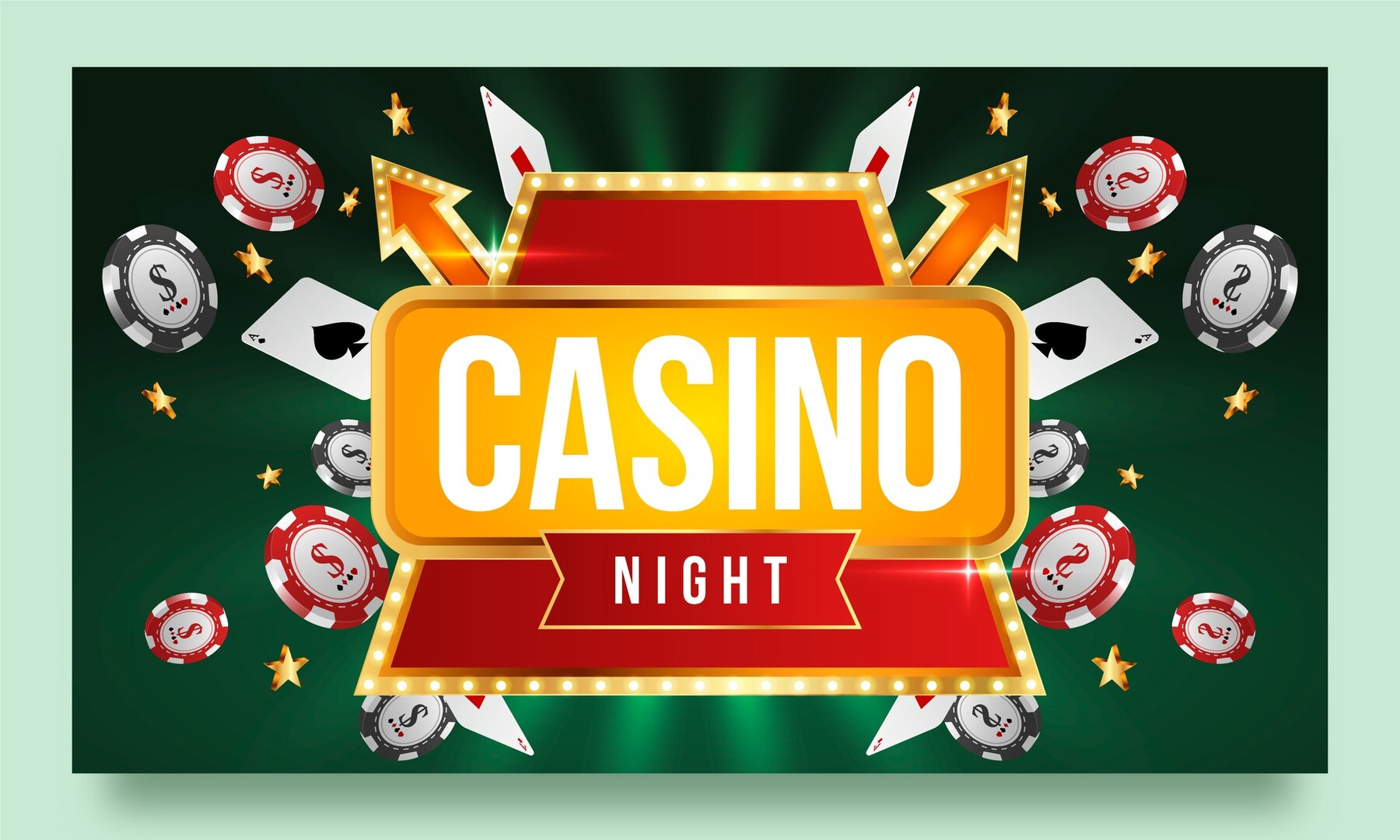 diy casino party decorations