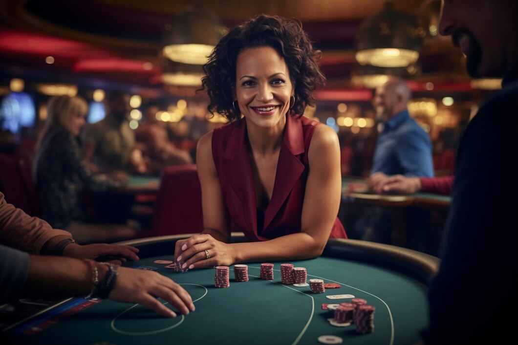 female casino executive